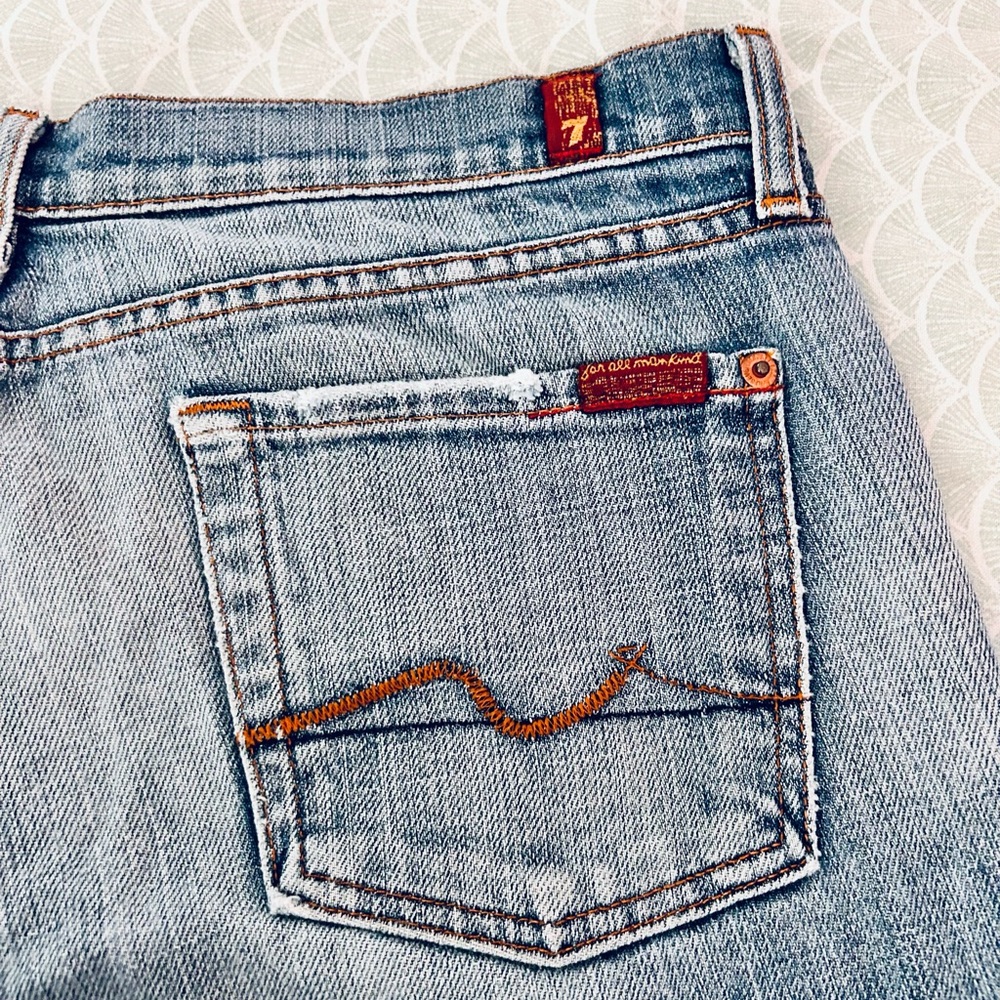 7 FAM ultra low waisted flare Jeans women’s